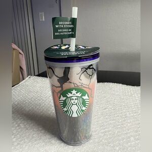 Starbucks 2022 Halloween "Raven's Perch" Glow-in-the-Dark Tumbler